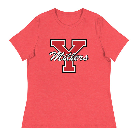 Performance | Women's Relaxed T Shirt | Yukon Student Council | Crest Logo