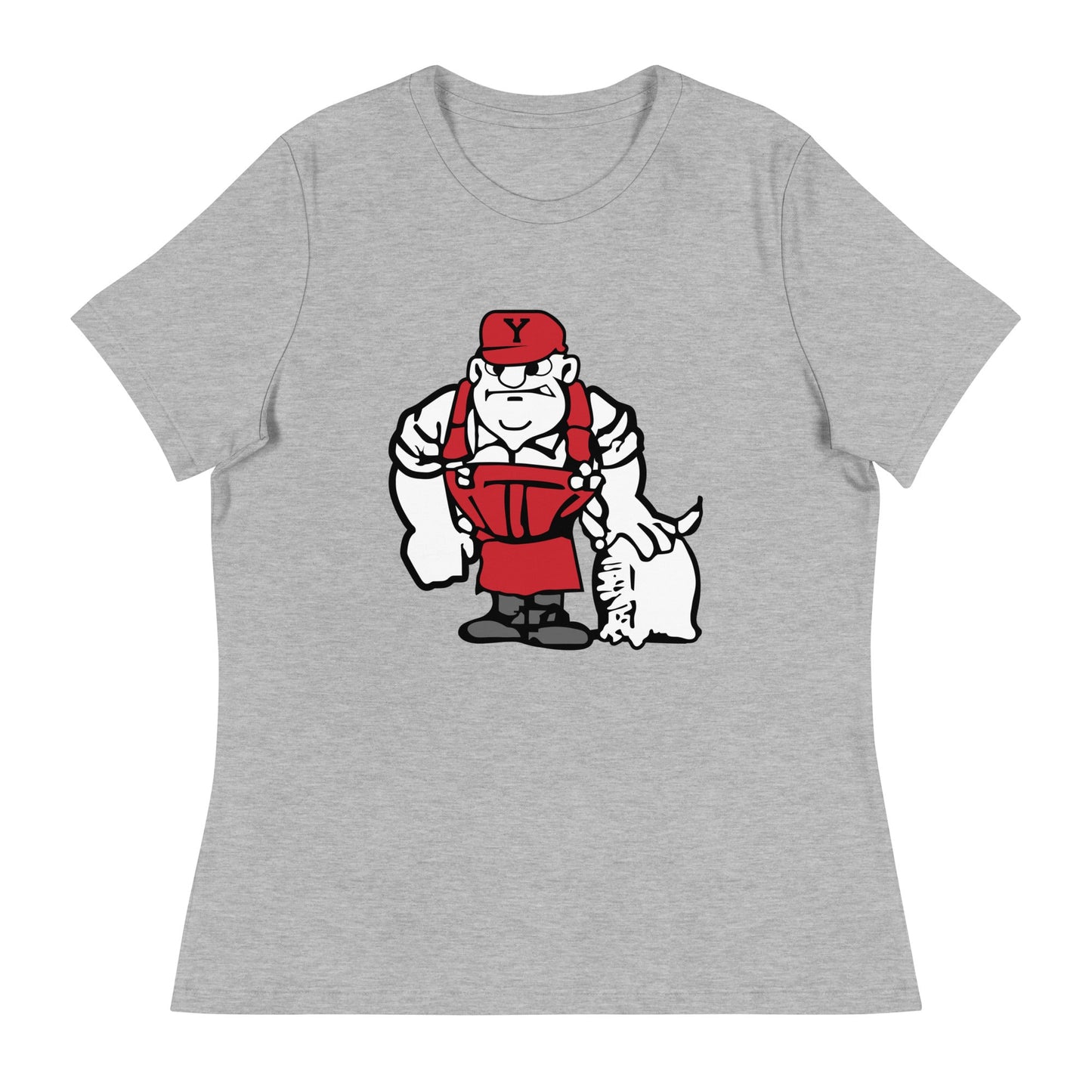 Performance | Women's Relaxed T Shirt | Yukon Student Council | Mascot Logo