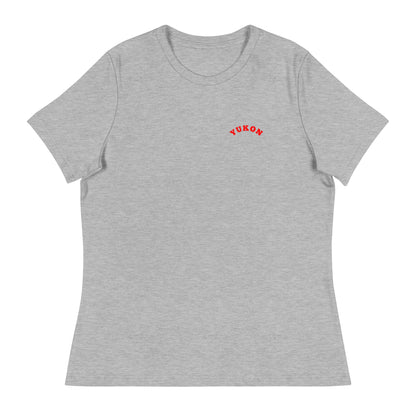 Performance | Women's Relaxed T Shirt | Yukon Student Council | Script Logo