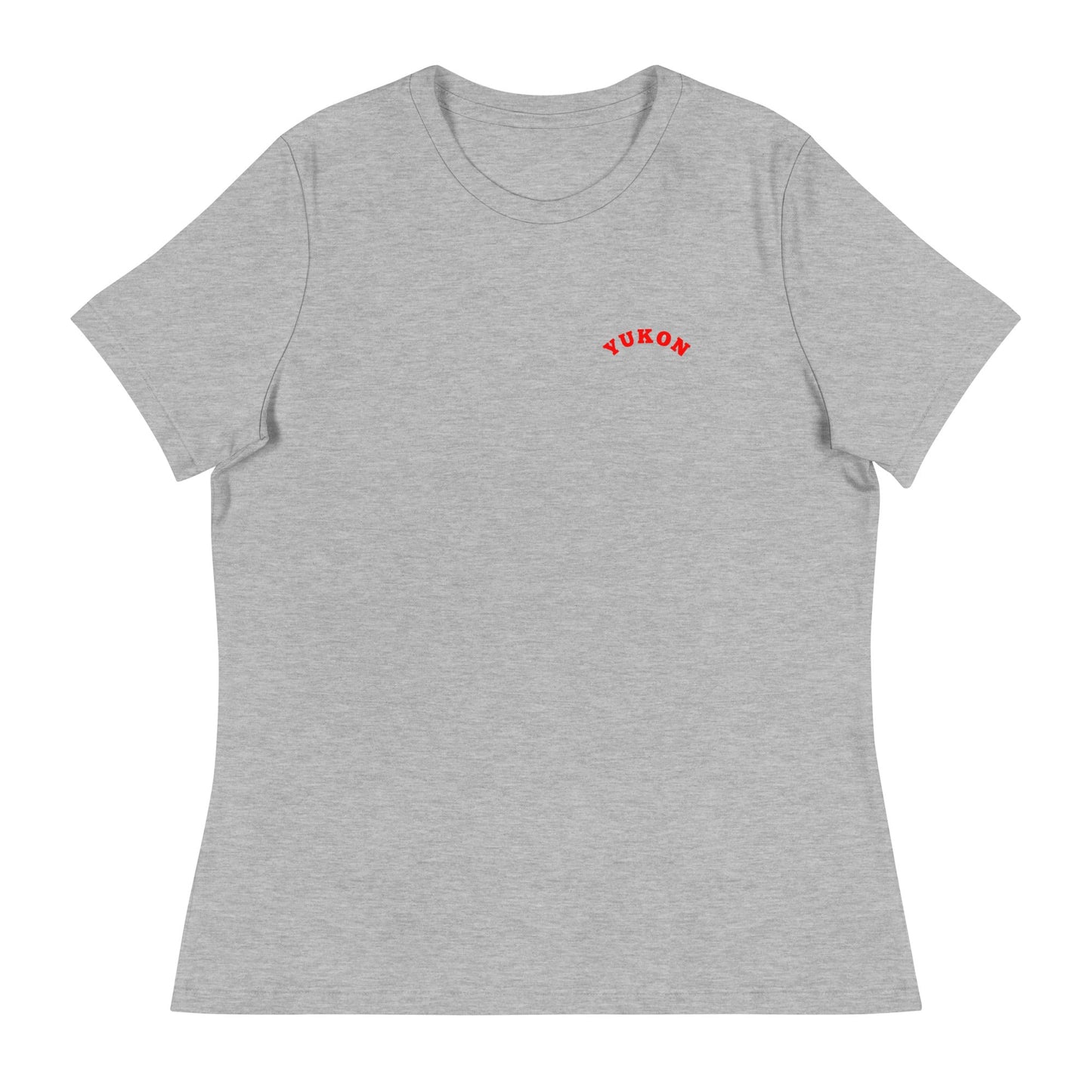Performance | Women's Relaxed T Shirt | Yukon Student Council | Script Logo