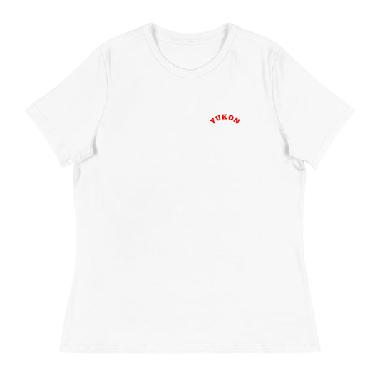 Performance | Women's Relaxed T Shirt | Yukon Student Council | Script Logo