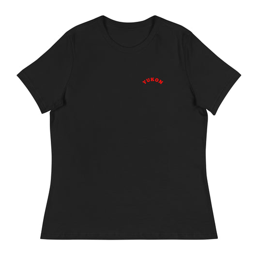 Performance | Women's Relaxed T Shirt | Yukon Student Council | Script Logo