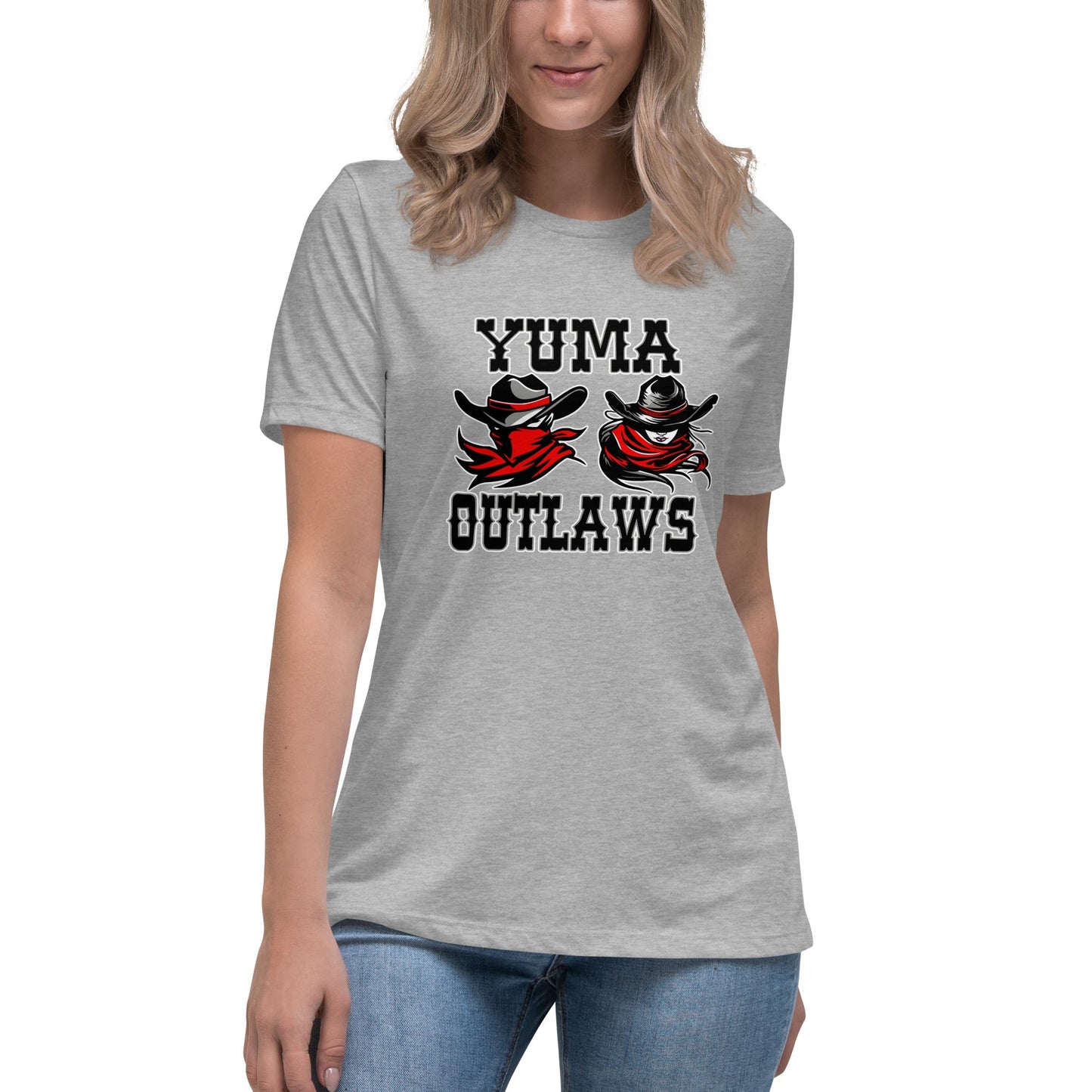 Performance | Women's Relaxed T Shirt | Yuma Outlaws Lady Basketball