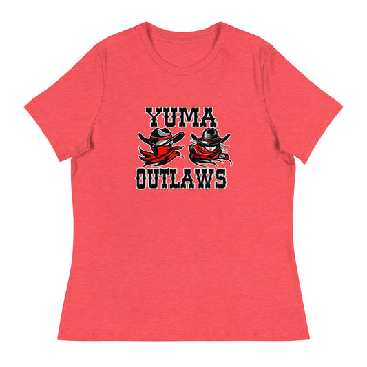 Performance | Women's Relaxed T Shirt | Yuma Outlaws Lady Basketball