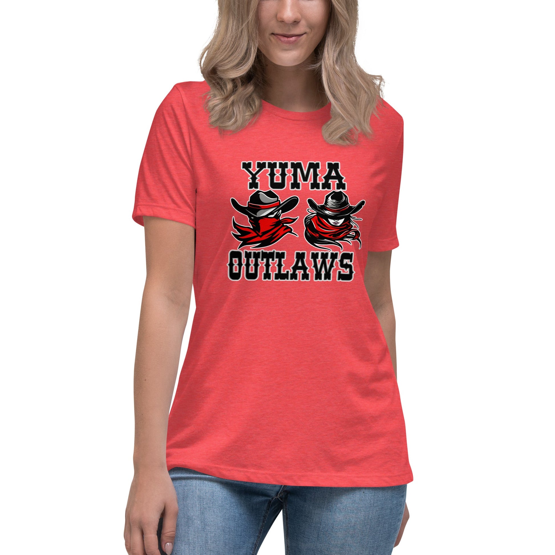 Performance | Women's Relaxed T Shirt | Yuma Outlaws Lady Basketball