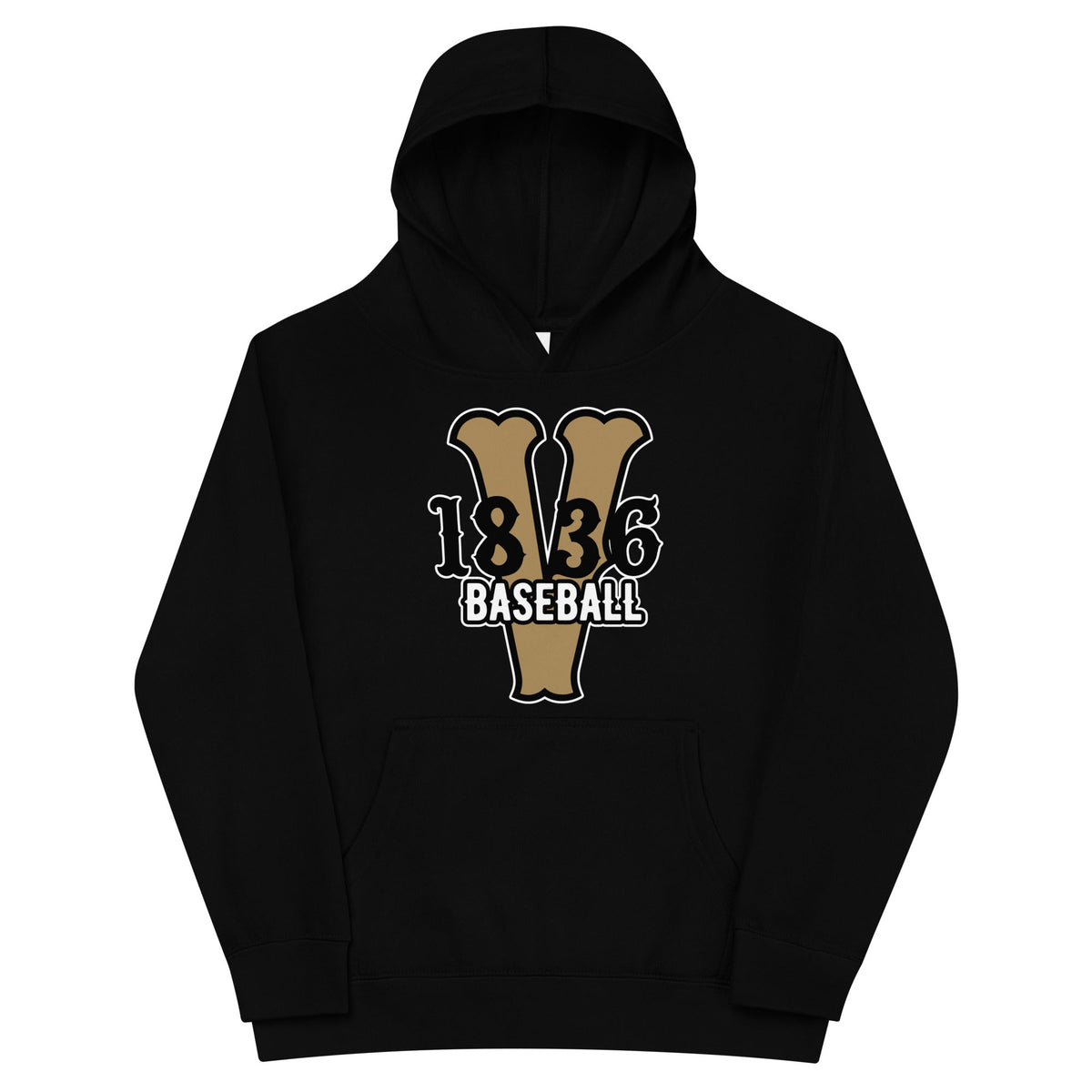 Performance | Youth Hoodie | 1836 Volunteers Baseball | Crest Logo
