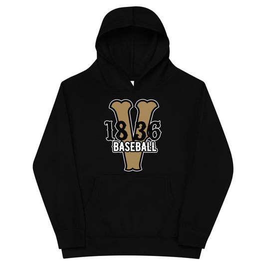 Performance | Youth Hoodie | 1836 Volunteers Baseball | Crest Logo