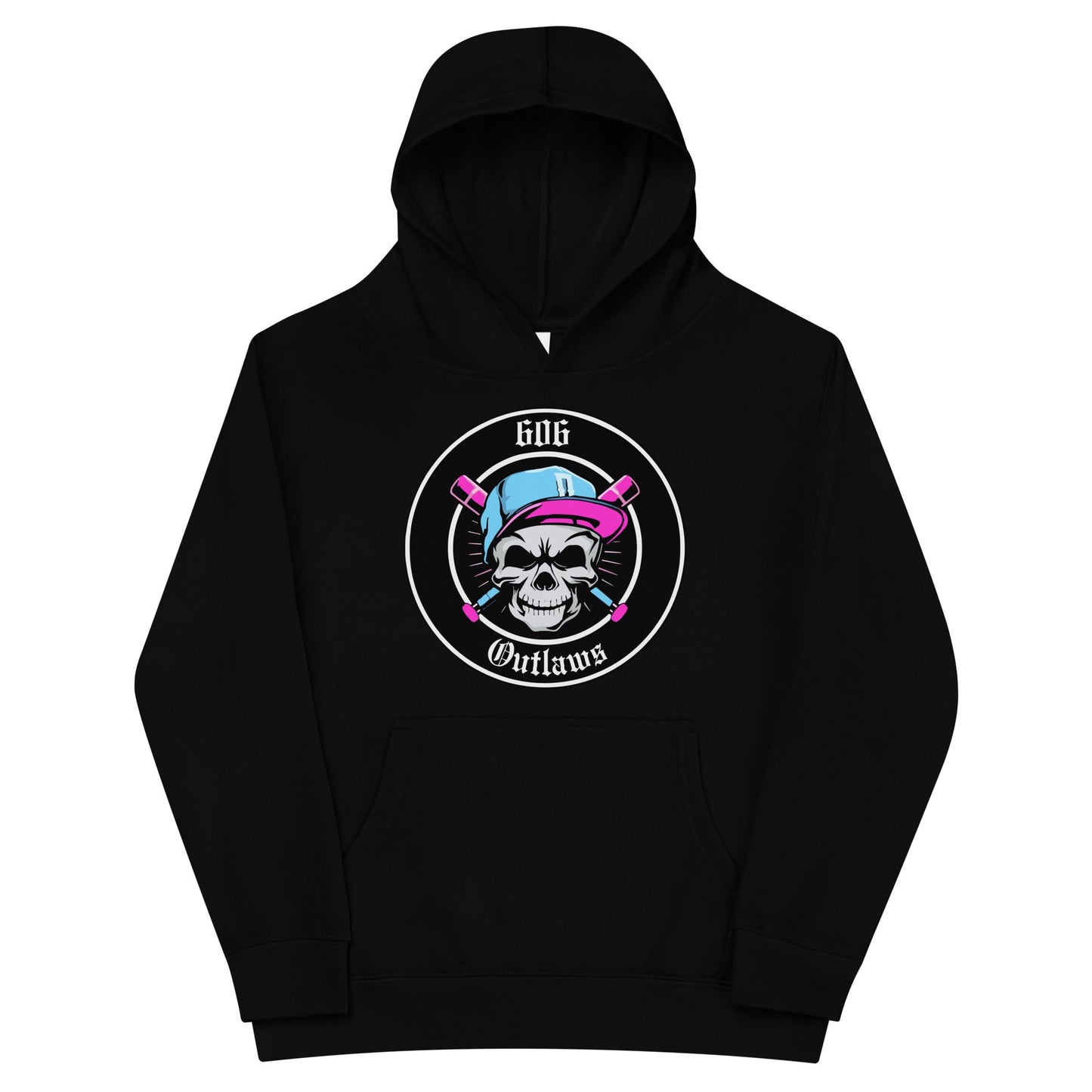 Performance | Youth Hoodie | 606 Outlaws Baseball | Badge Logo