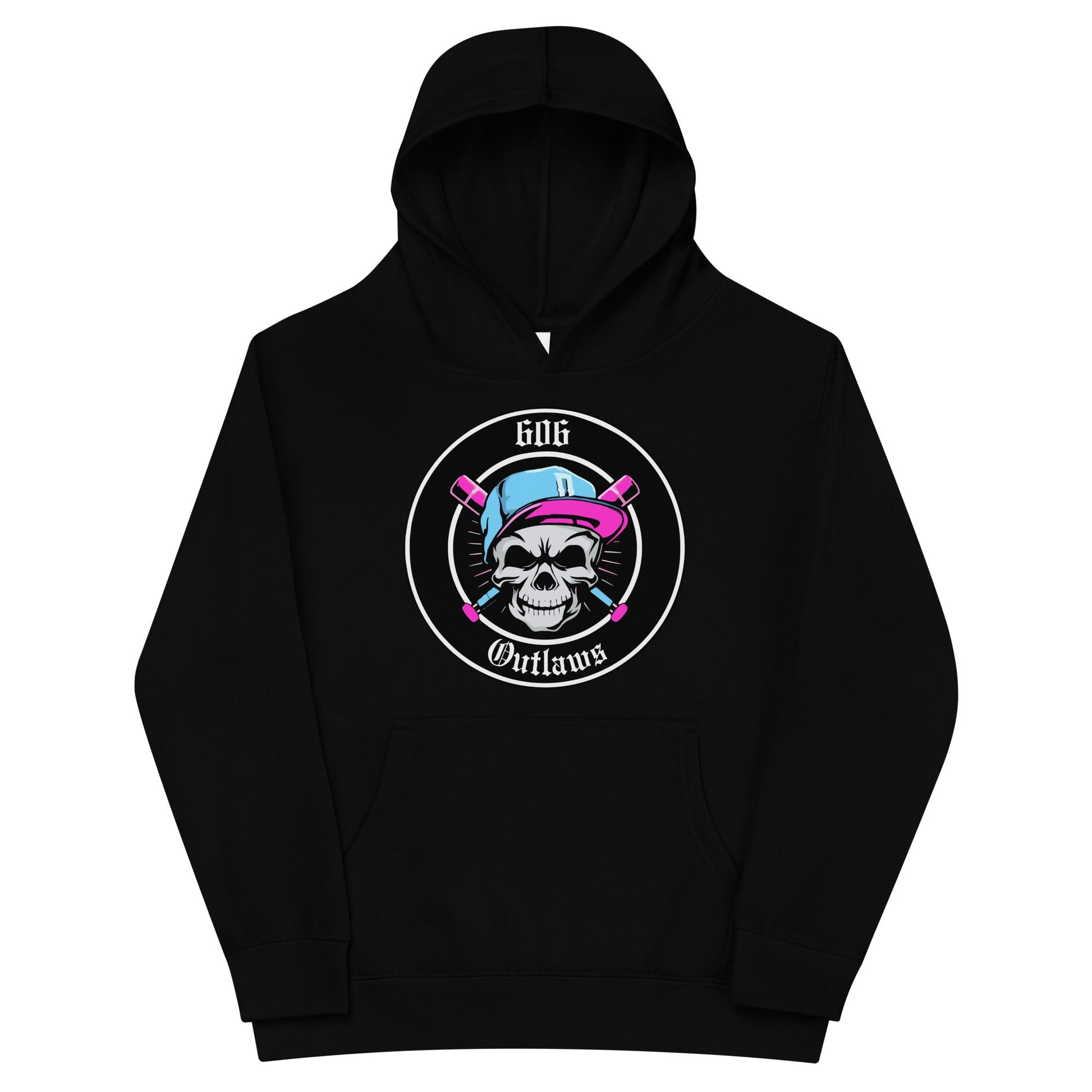Performance | Youth Hoodie | 606 Outlaws Baseball | Badge Logo