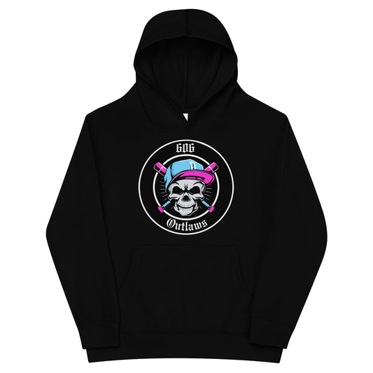 Performance | Youth Hoodie | 606 Outlaws Baseball | Badge Logo