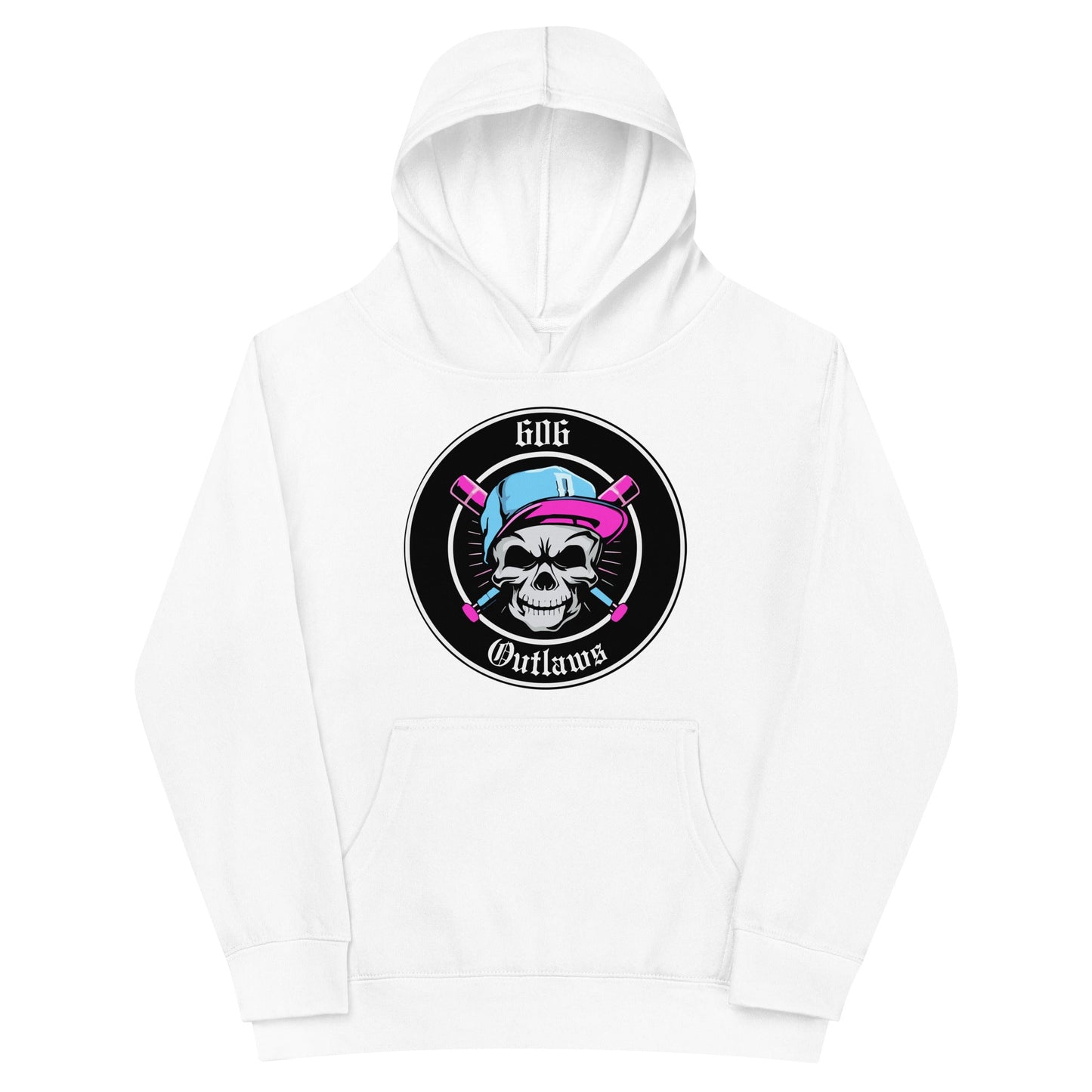 Performance | Youth Hoodie | 606 Outlaws Baseball | Badge Logo