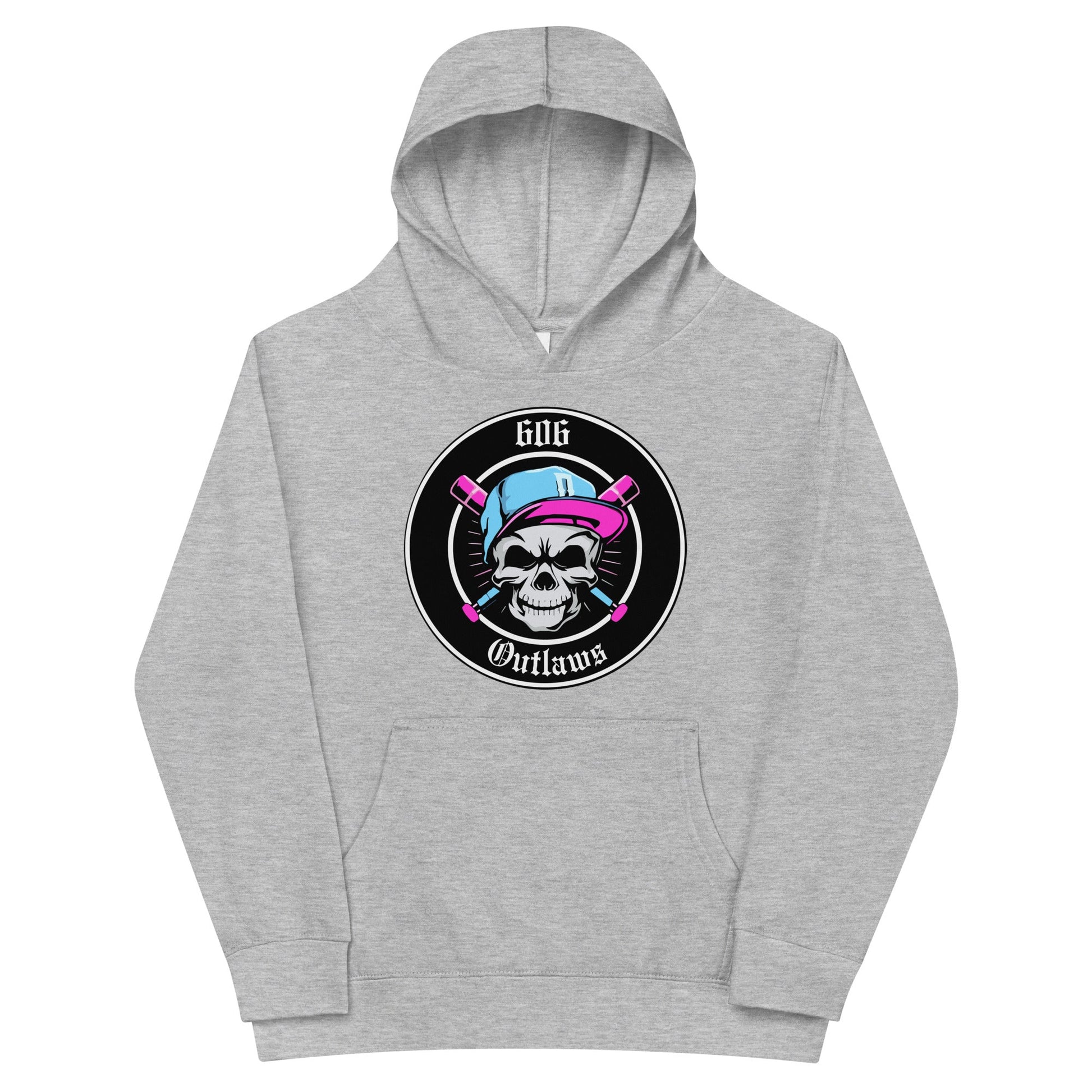 Performance | Youth Hoodie | 606 Outlaws Baseball | Badge Logo