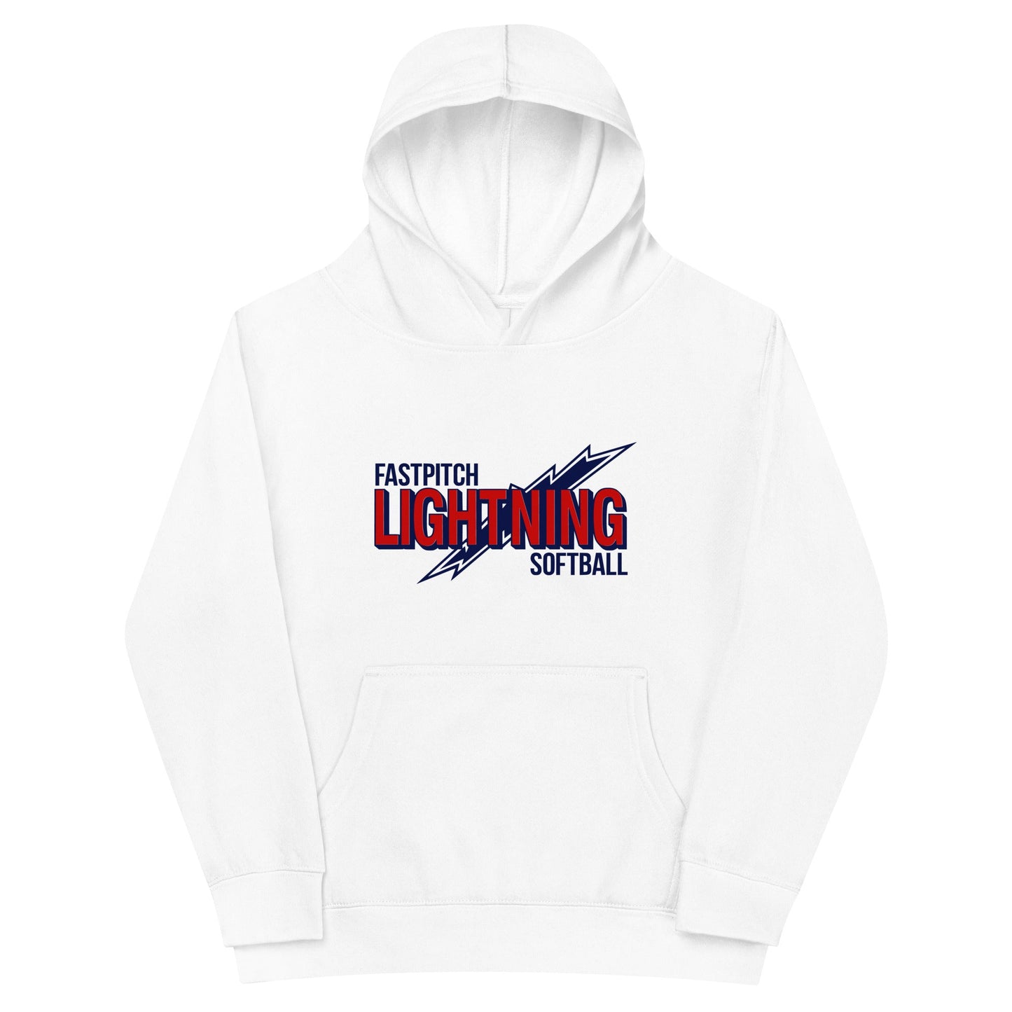 Performance | Youth Hoodie | Amherst Lightning Softball | Lightning Logo