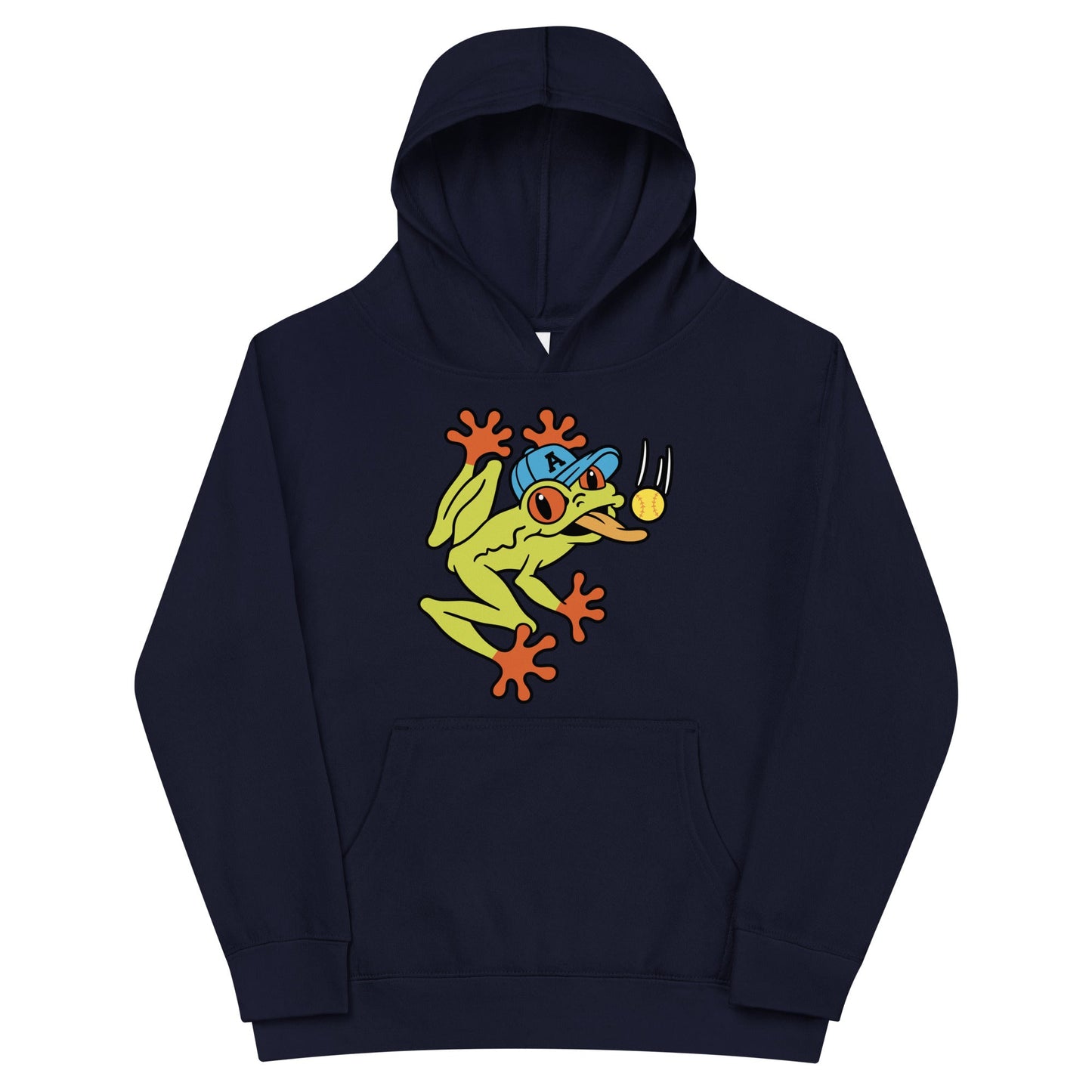 Performance | Youth Hoodie | Aquasox Softball | Mascot Logo
