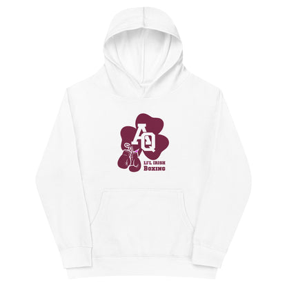 Performance | Youth Hoodie | Aquinas Li’l Irish Boxing | AQ Shamrock Logo