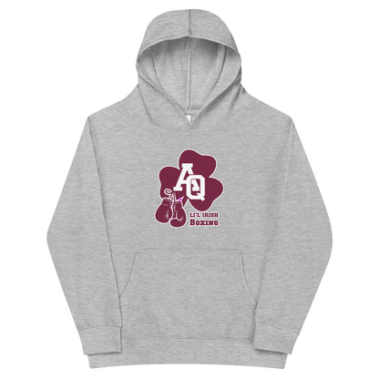 Performance | Youth Hoodie | Aquinas Li’l Irish Boxing | AQ Shamrock Logo