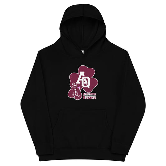 Performance | Youth Hoodie | Aquinas Li’l Irish Boxing | AQ Shamrock Logo