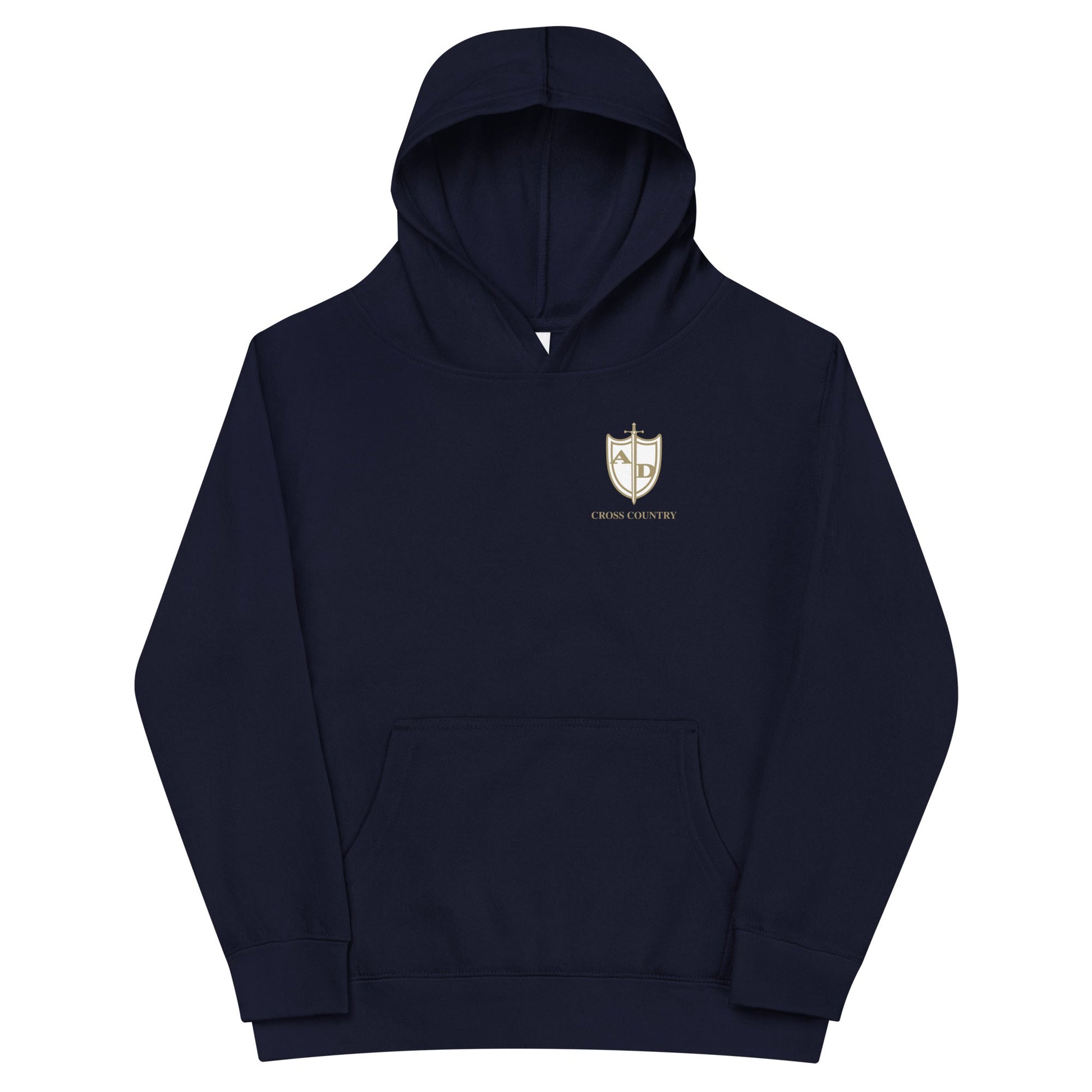 Performance | Youth Hoodie | Arma Dei Academy Cross Country | Shield Logo