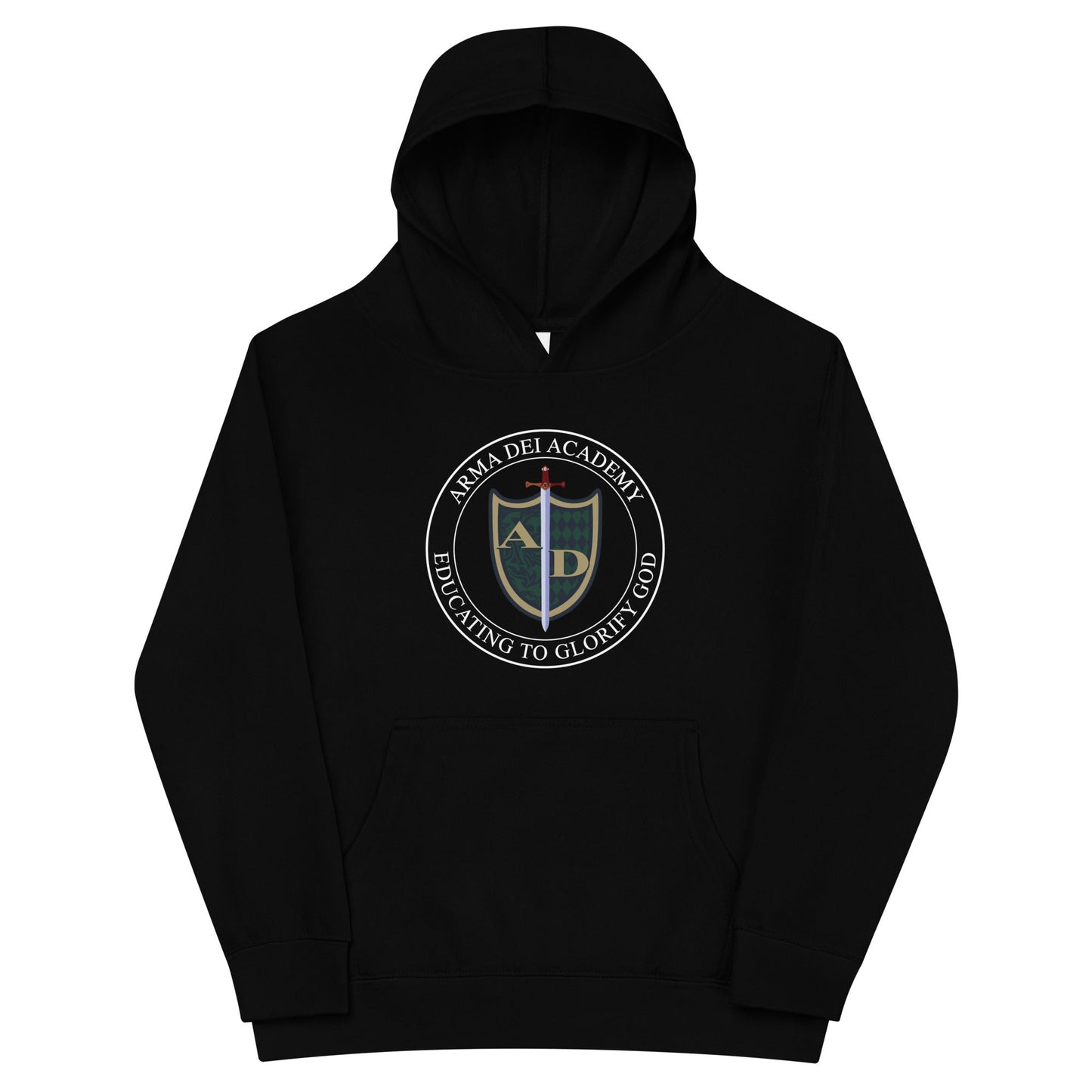 Performance | Youth Hoodie | Arma Dei Academy | Emblem