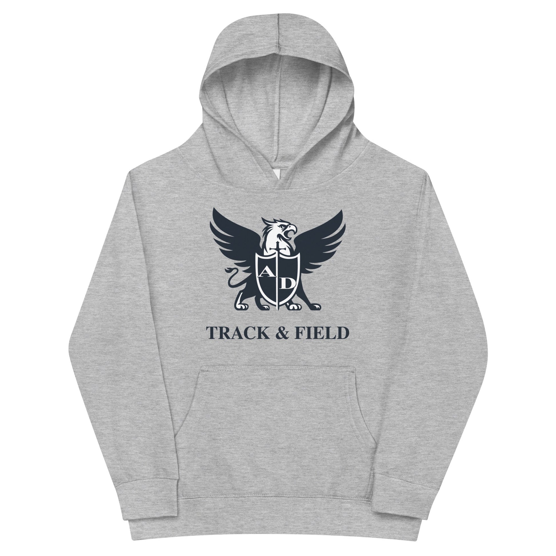 Performance | Youth Hoodie | Arma Dei Academy Track and Field | Griffin Logo