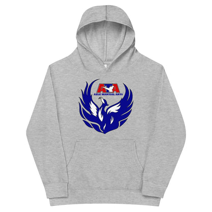 Performance | Youth Hoodie | Azle Martial Arts | Blue Fire Crest Logo