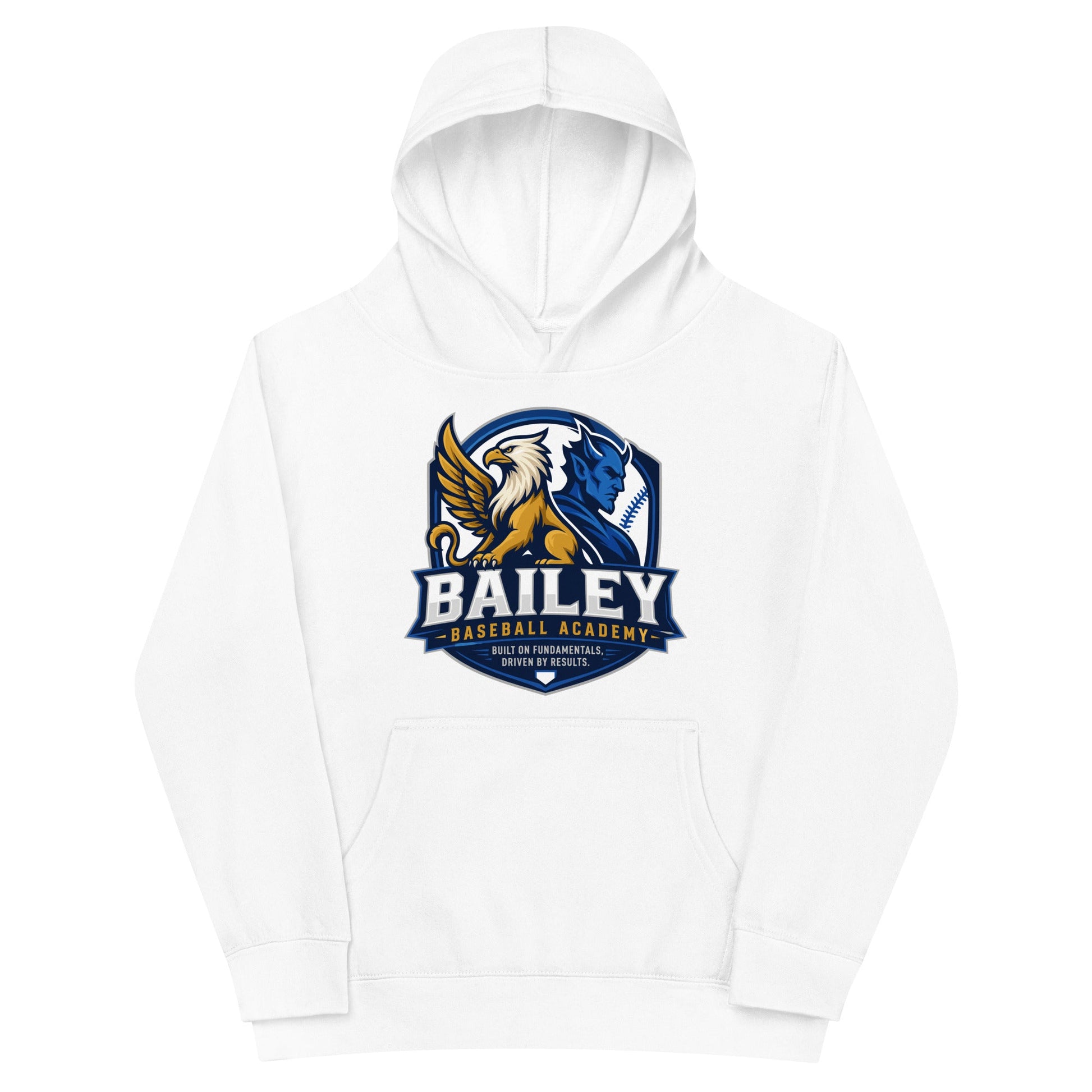 Performance | Youth Hoodie | Bailey Baseball Academy | Shield Logo