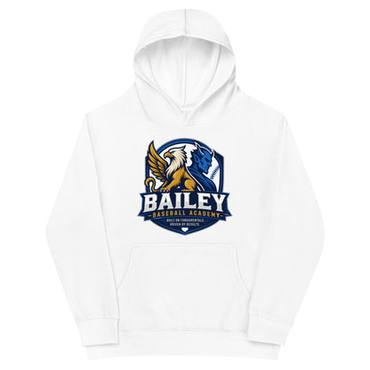 Performance | Youth Hoodie | Bailey Baseball Academy | Shield Logo