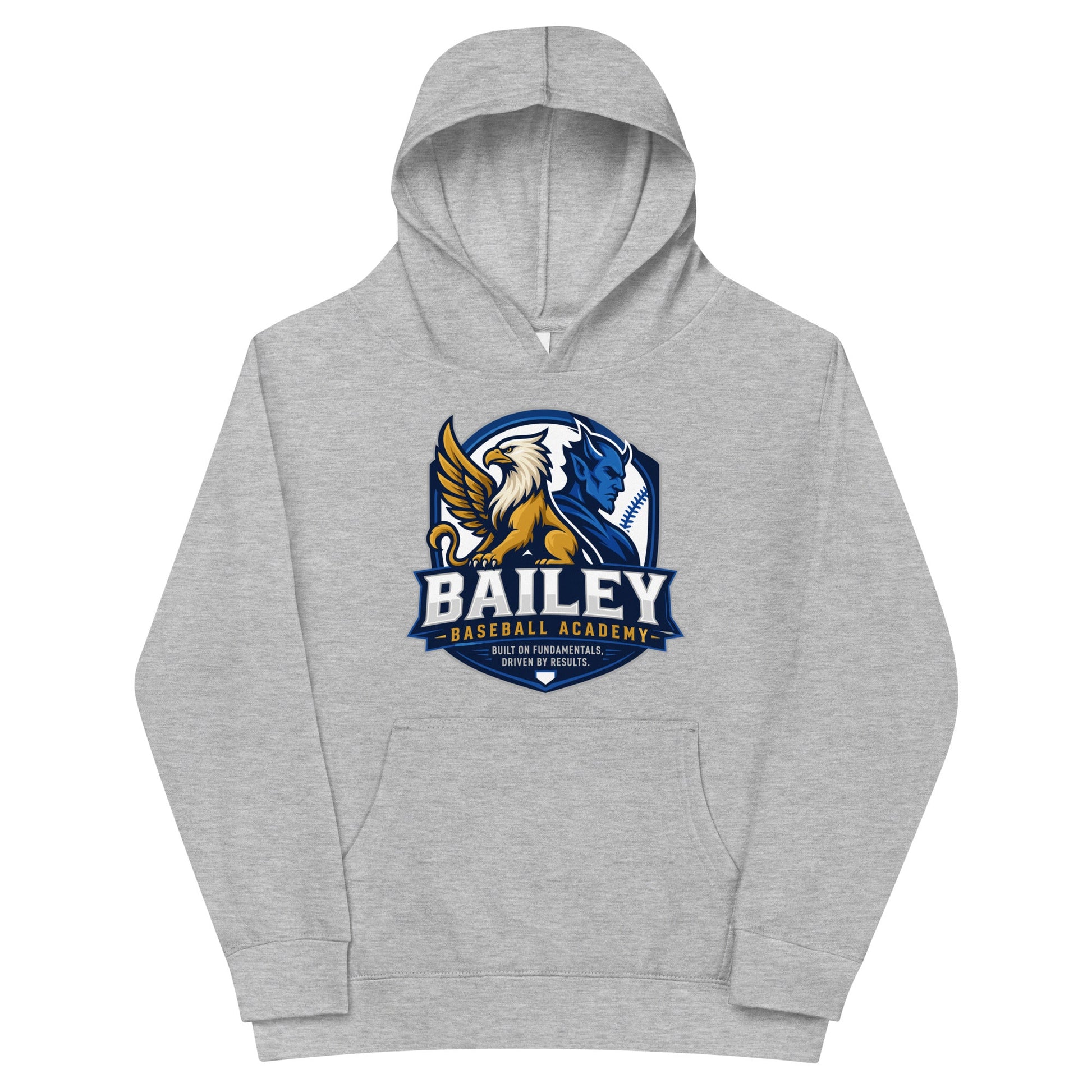 Performance | Youth Hoodie | Bailey Baseball Academy | Shield Logo