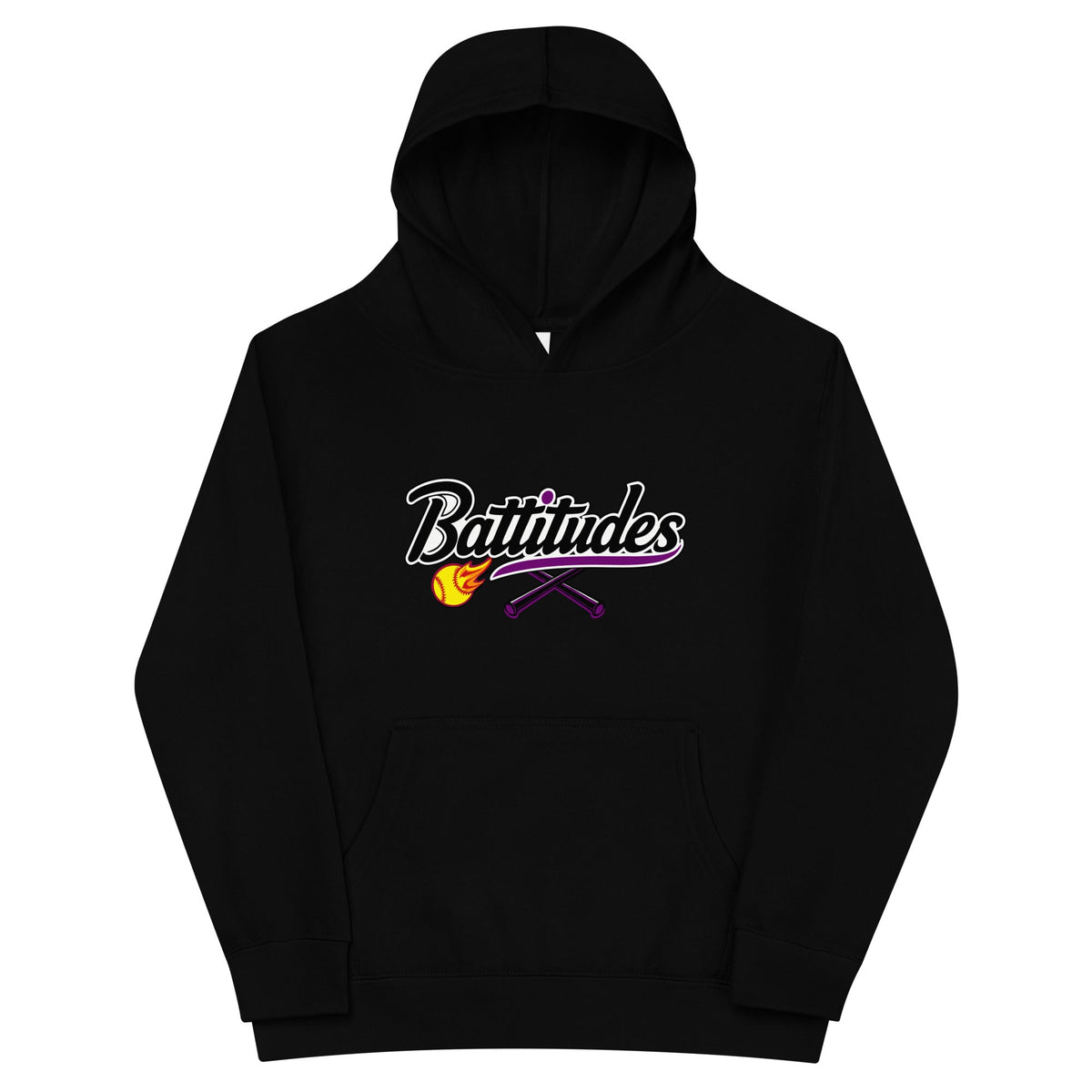 Performance | Youth Hoodie | Battitudes | Crest Logo