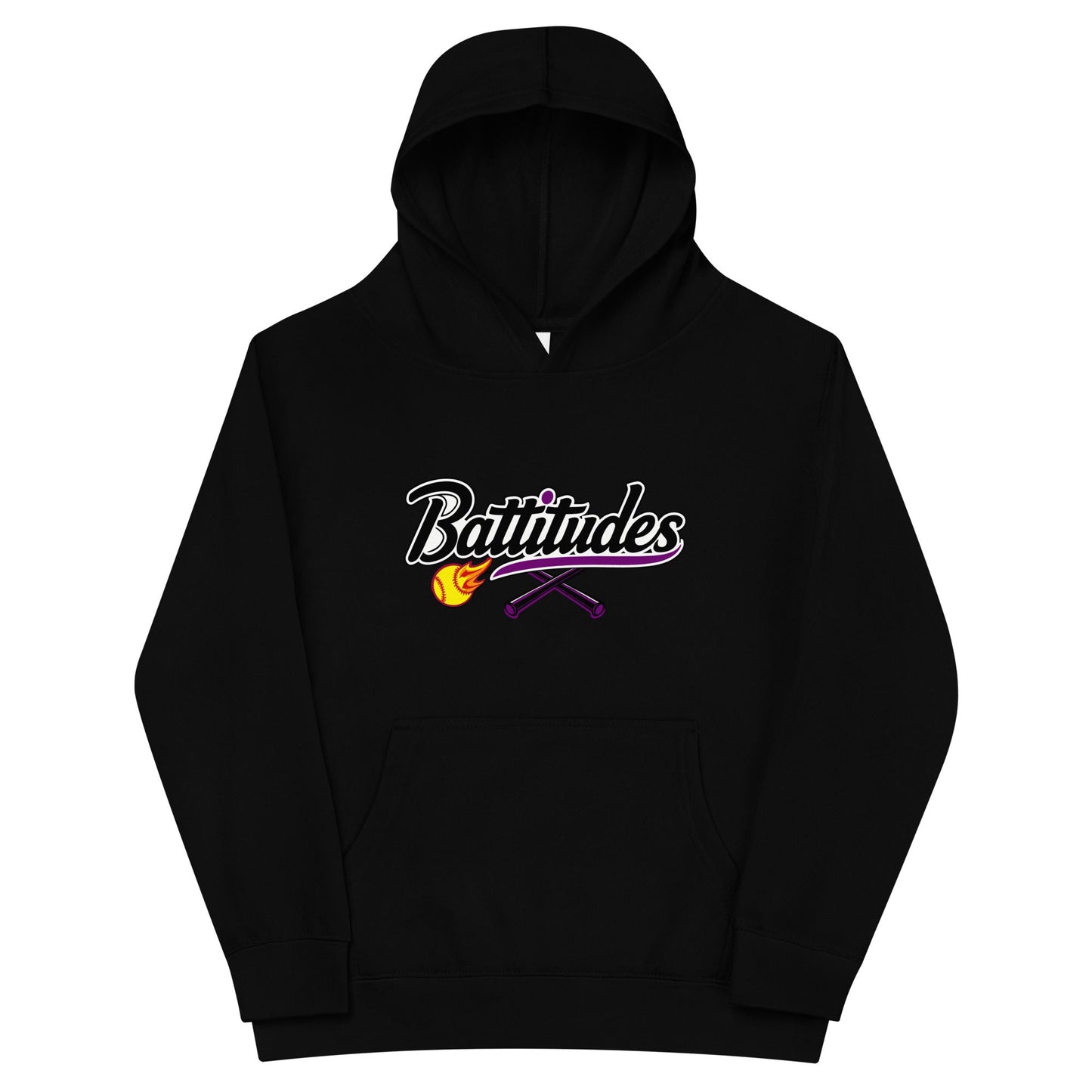Performance | Youth Hoodie | Battitudes | Crest Logo
