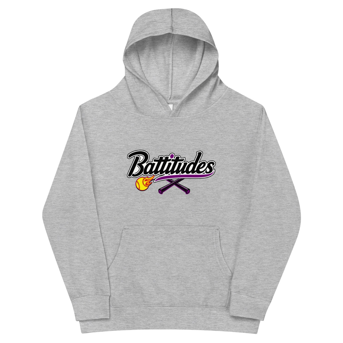 Performance | Youth Hoodie | Battitudes | Crest Logo
