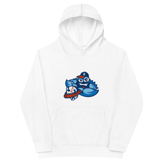 Performance | Youth Hoodie | Bellport BlueClaws | Mascot Logo