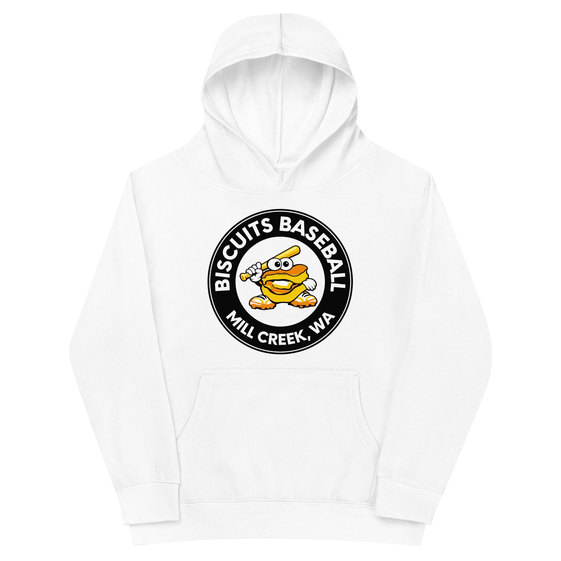 Performance | Youth Hoodie | Biscuits Baseball MCLL | Mascot Logo