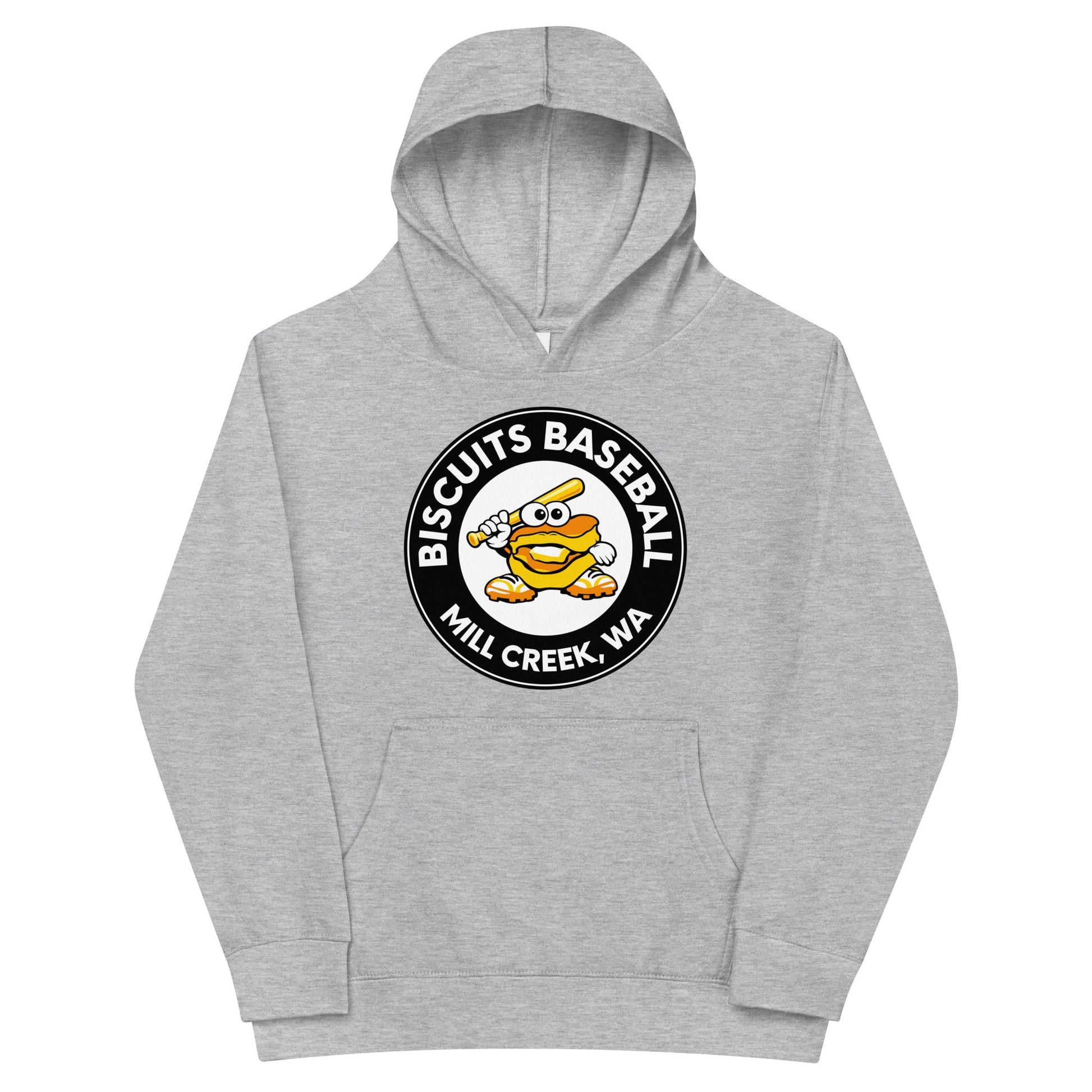 Performance | Youth Hoodie | Biscuits Baseball MCLL | Mascot Logo