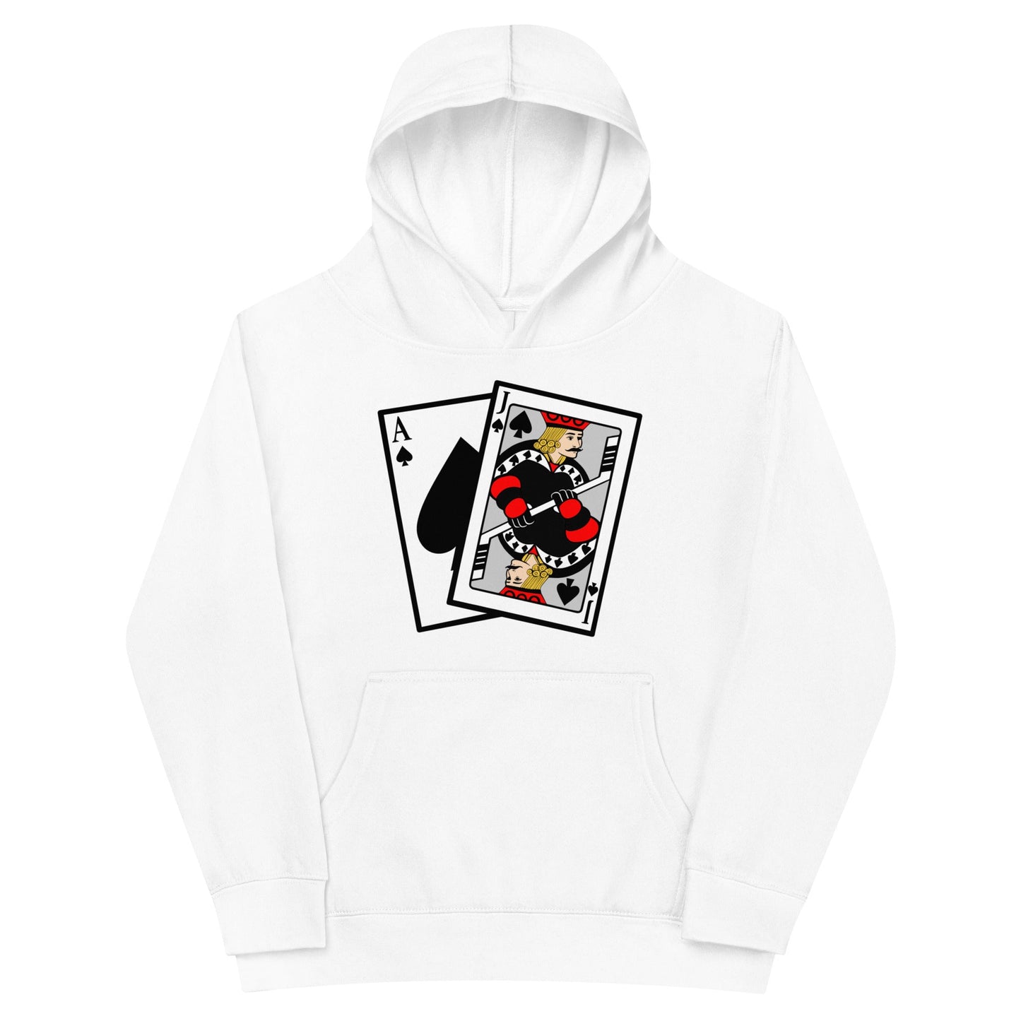 Performance | Youth Hoodie | Blackjack’s Roller Hockey | Royal Spade Crest Logo
