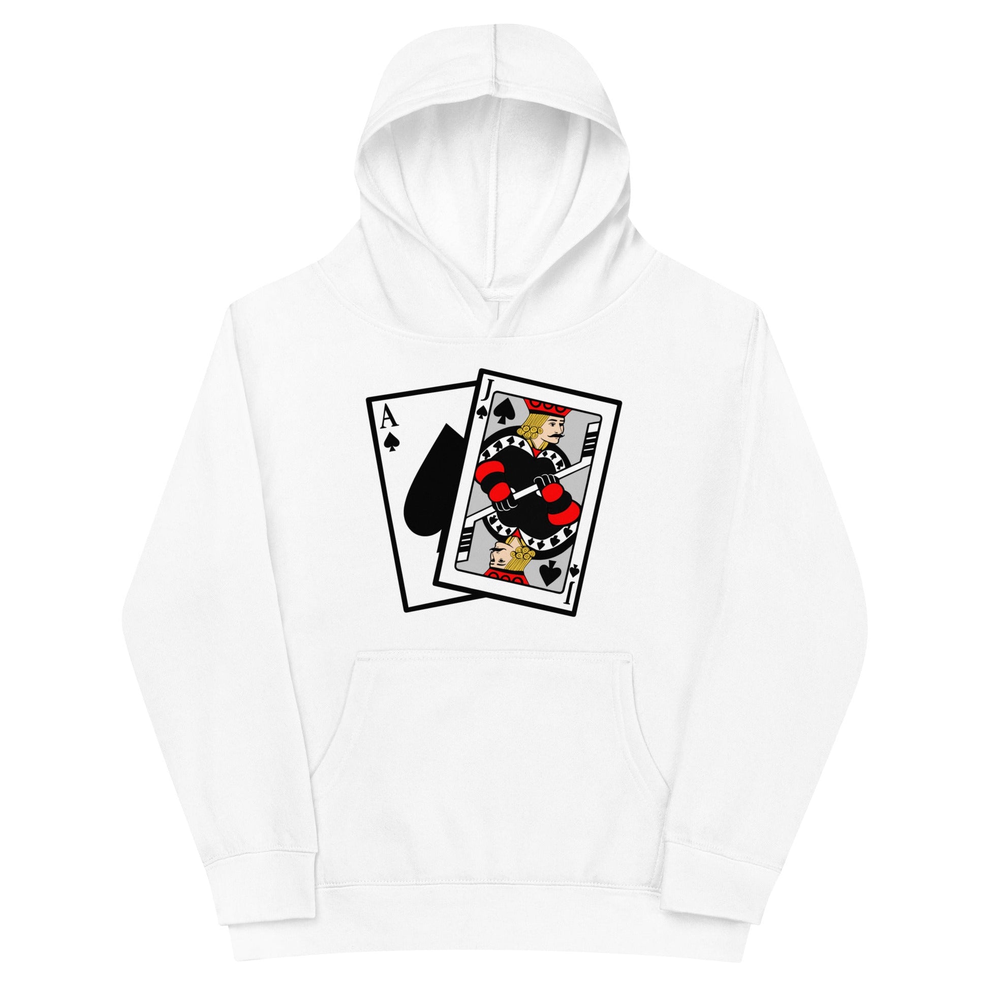 Performance | Youth Hoodie | Blackjack’s Roller Hockey | Royal Spade Crest Logo