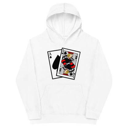 Performance | Youth Hoodie | Blackjack’s Roller Hockey | Royal Spade Crest Logo