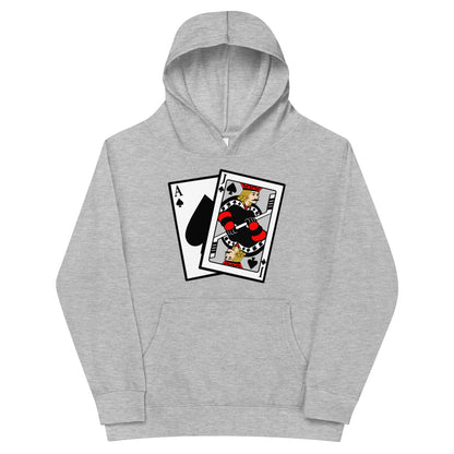 Performance | Youth Hoodie | Blackjack’s Roller Hockey | Royal Spade Crest Logo