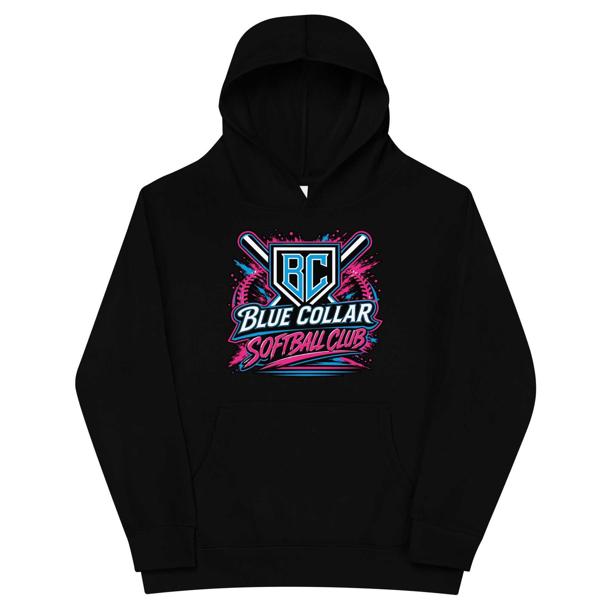 Performance | Youth Hoodie | Blue Collar Softball 2034 | Athletics Logo