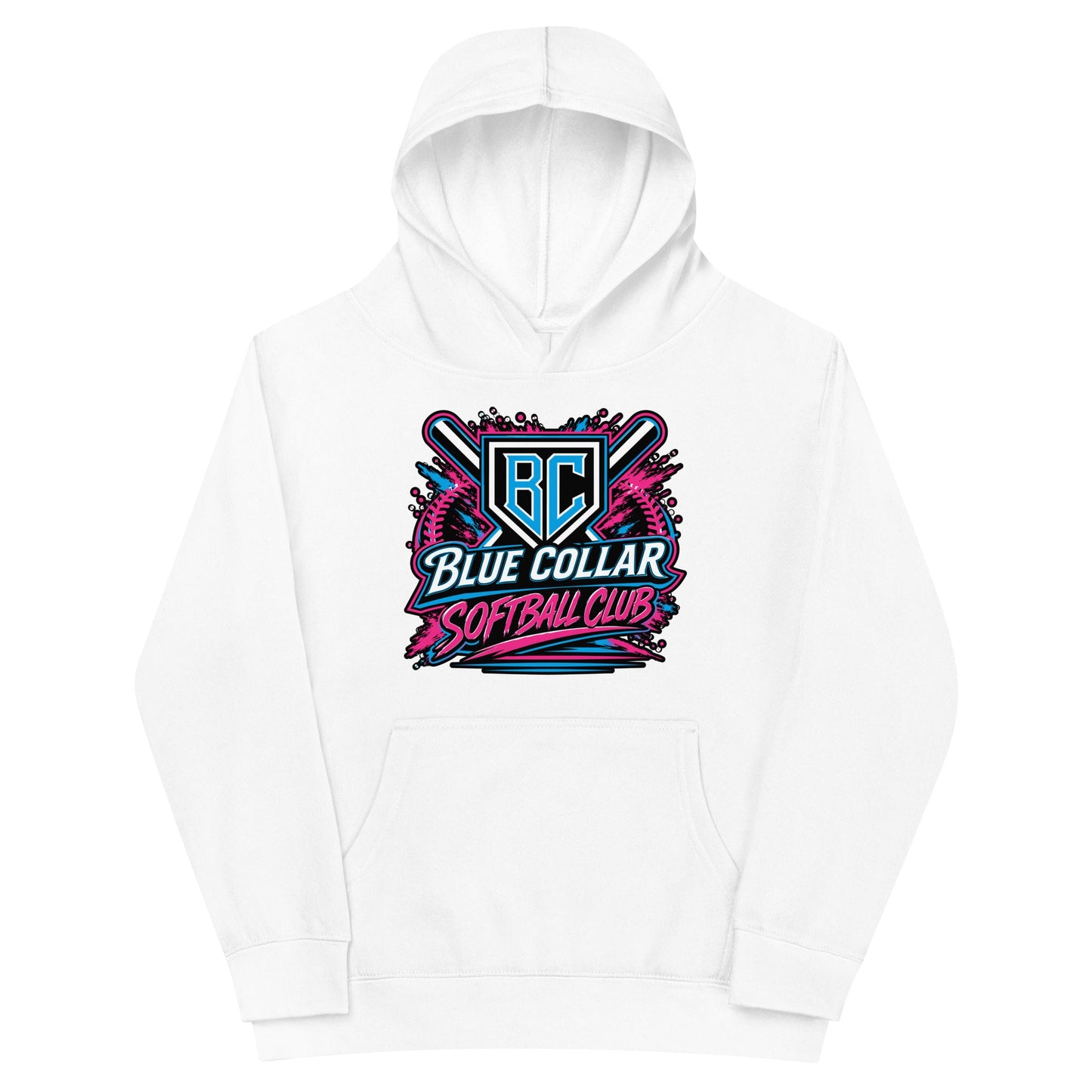 Performance | Youth Hoodie | Blue Collar Softball 2034 | Athletics Logo