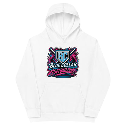 Performance | Youth Hoodie | Blue Collar Softball 2034 | Athletics Logo