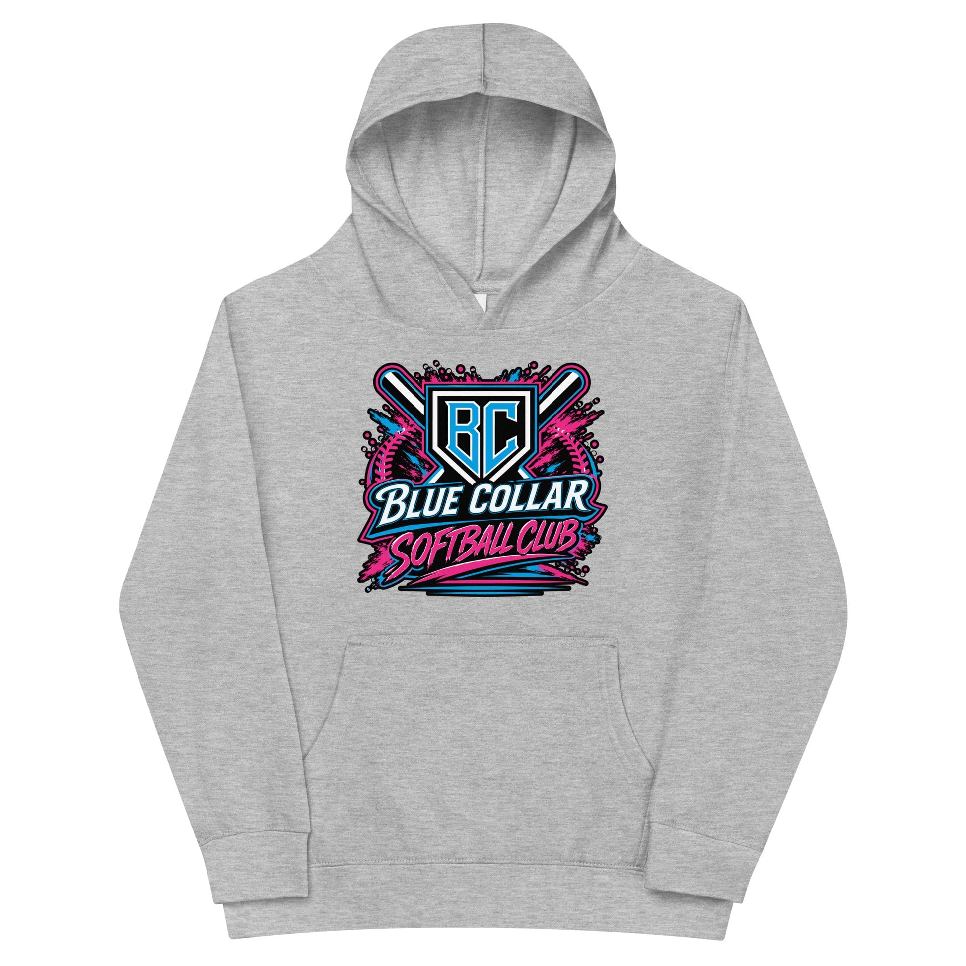 Performance | Youth Hoodie | Blue Collar Softball 2034 | Athletics Logo