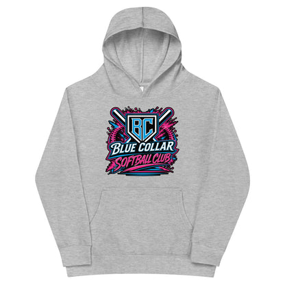 Performance | Youth Hoodie | Blue Collar Softball 2034 | Athletics Logo