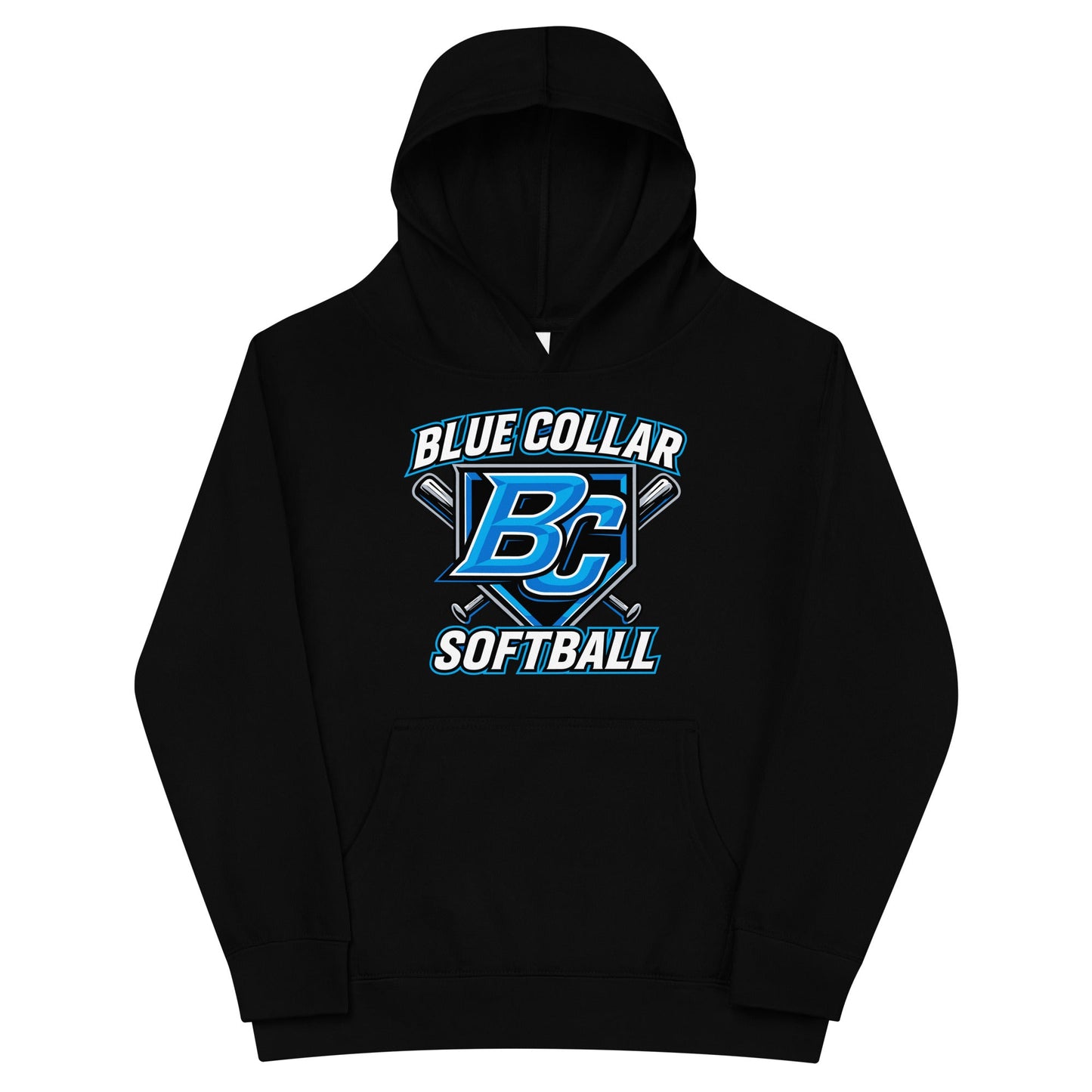 Performance | Youth Hoodie | Blue Collar Softball 2034 | Shield Logo