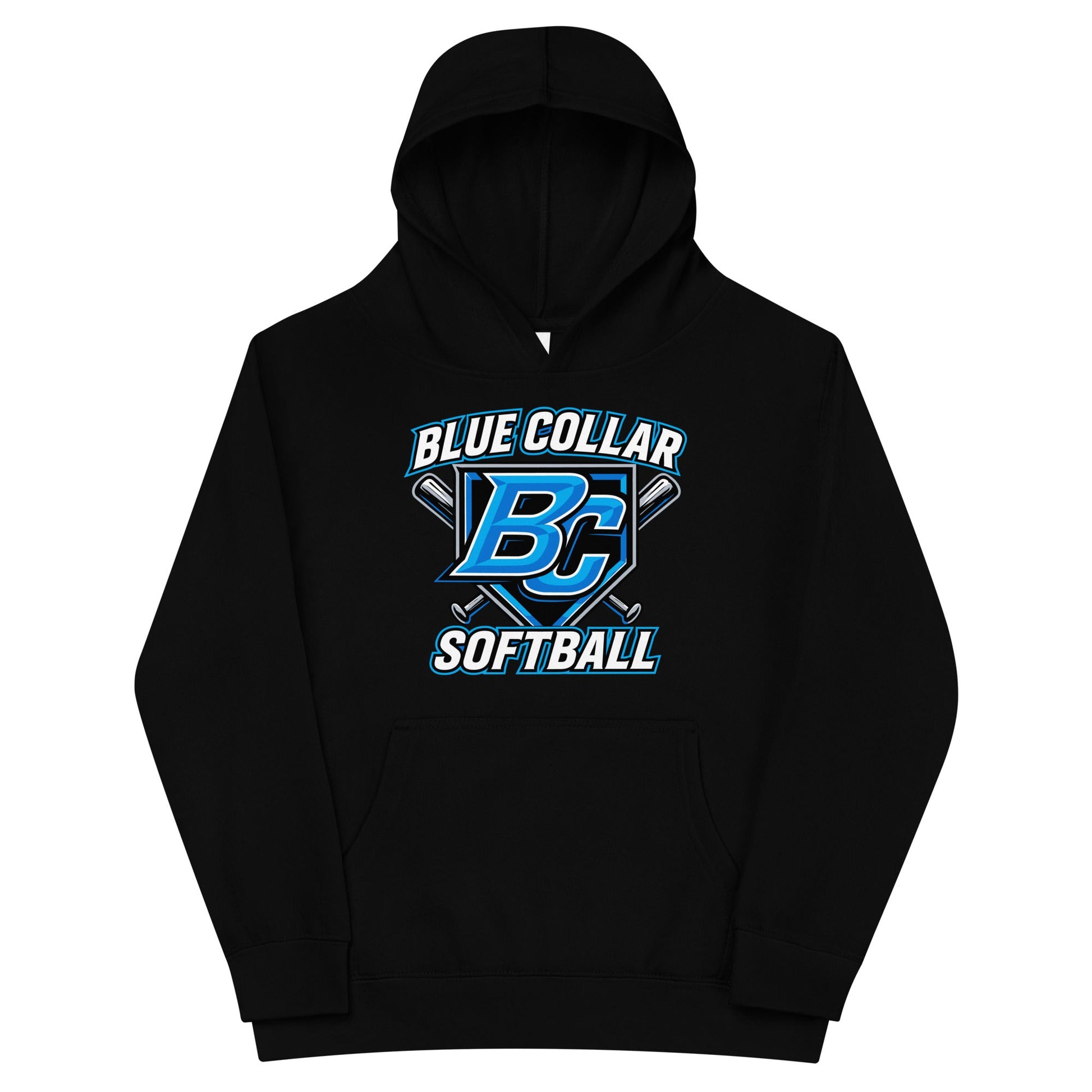 Performance | Youth Hoodie | Blue Collar Softball 2034 | Shield Logo