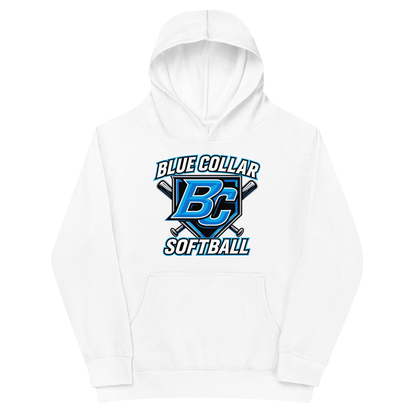 Performance | Youth Hoodie | Blue Collar Softball 2034 | Shield Logo