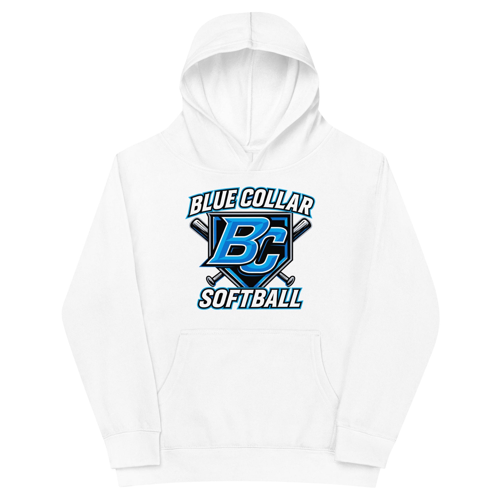 Performance | Youth Hoodie | Blue Collar Softball 2034 | Shield Logo
