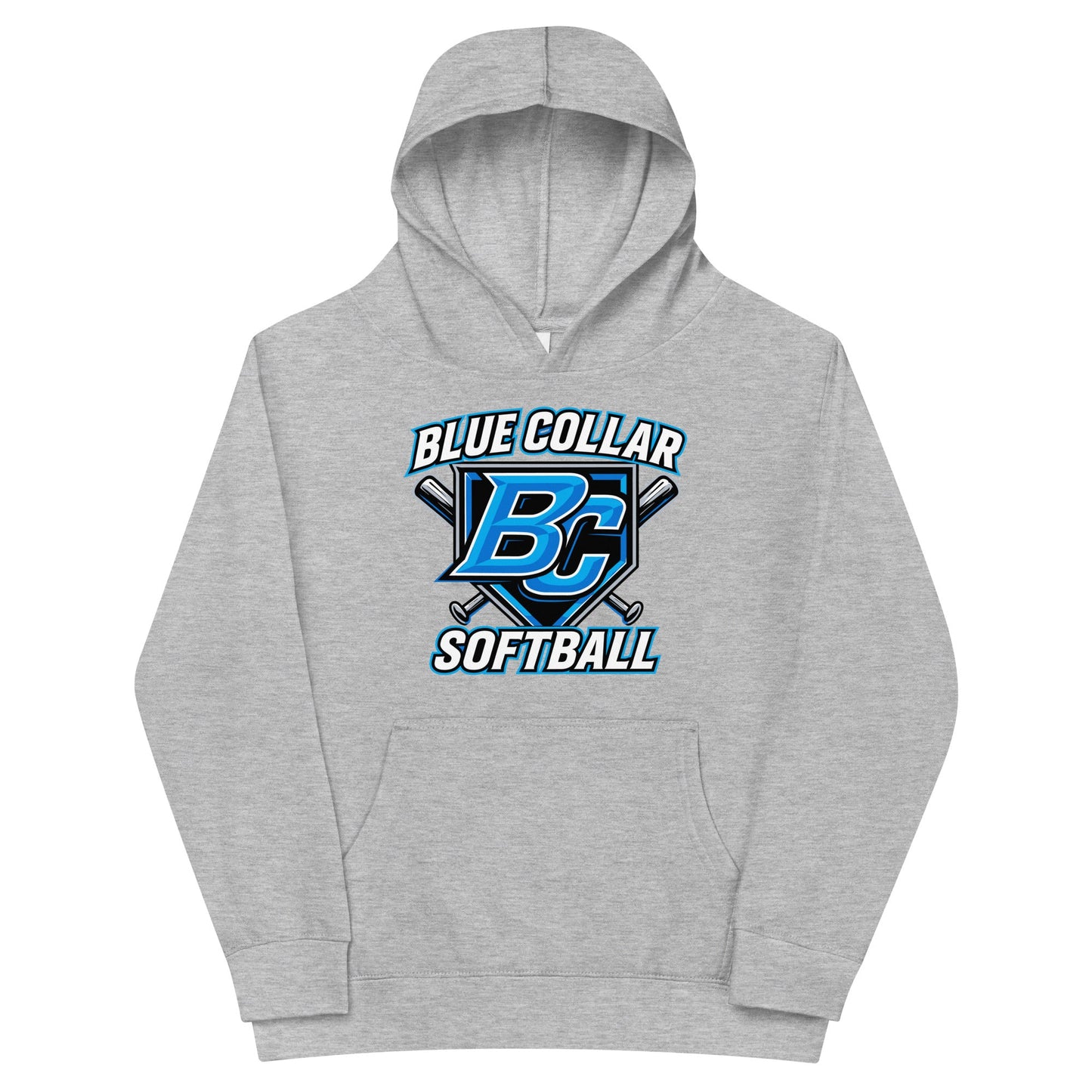 Performance | Youth Hoodie | Blue Collar Softball 2034 | Shield Logo