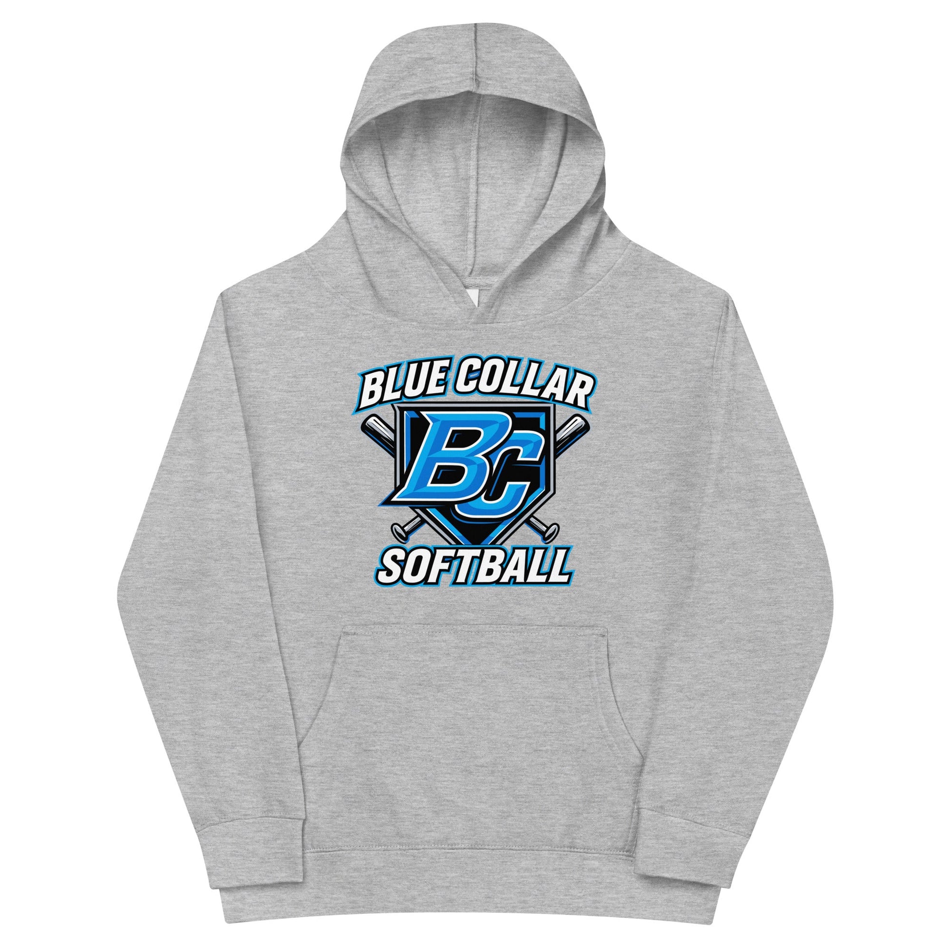 Performance | Youth Hoodie | Blue Collar Softball 2034 | Shield Logo