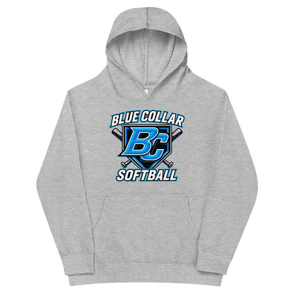 Performance | Youth Hoodie | Blue Collar Softball 2034 | Shield Logo